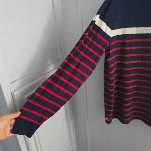 Polo Ralph Lauren Striped Shirt Size Large – Nautical, Classic, Preppy, NWT - Picture 6 of 7